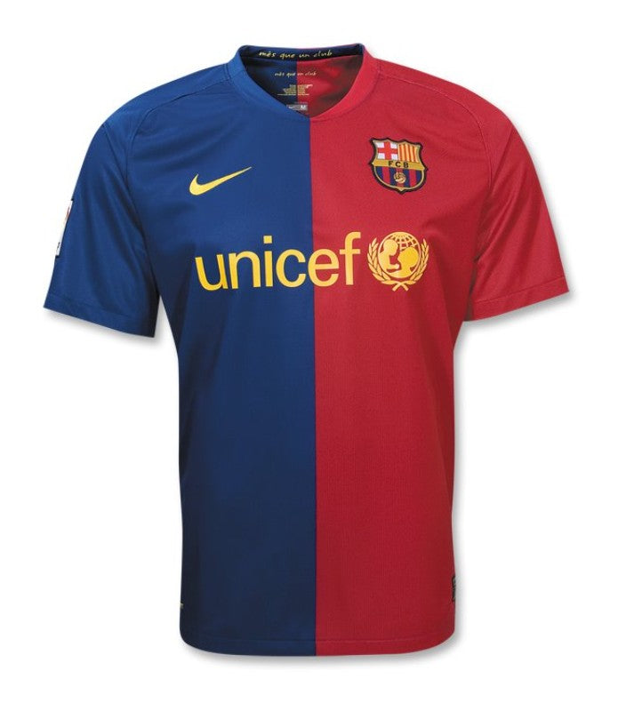 Barcelona 2008/2009 Home Kit – DXB Footy jersey